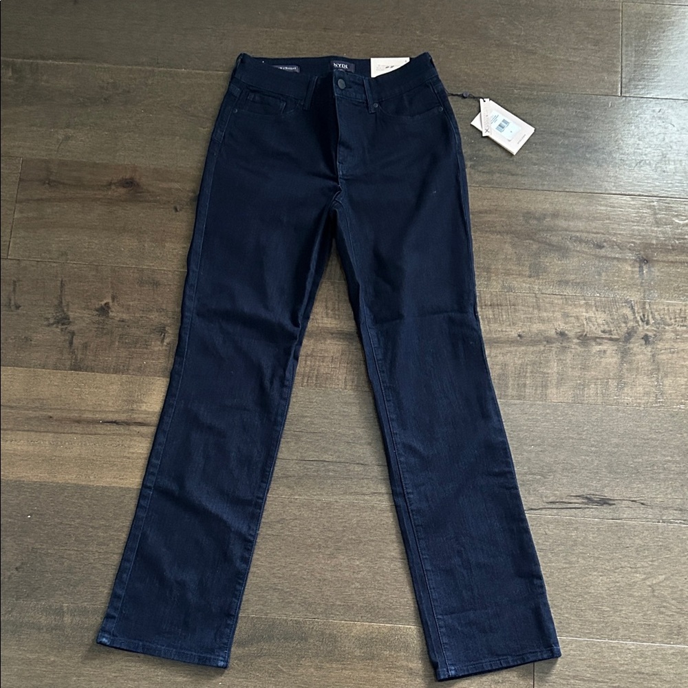 NYDJ Deep Indigo Boot Cut Jeans
